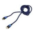 Kabel HDMI 2.0 HDMI vidlice,z obou stran textilní Dél: 3m
