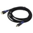 Kabel HDMI 1.4 HDMI vidlice,z obou stran Dél: 3m černá 30AWG