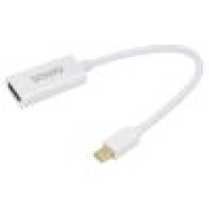 Adaptér DisplayPort 1.1,HDMI 1.4 0,23m bílá