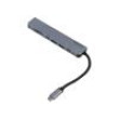 Adaptér USB 3.0 černá 5Gbps šedá hliník