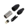 Zástrčka XLR vidlice PIN: 3 přímý na kabel pájení 16A 14AWG