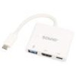 Adaptér USB 3.0 5Gbps bilá Standard: Power Delivery