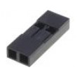 Zástrčka kolíkové MTE zásuvka PIN:2 bez kontaktů 2,54mm 1x2