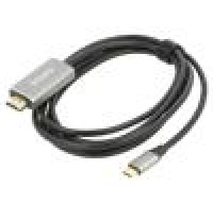 Adaptér HDCP 2.3,HDMI 2.0,USB 3.1 HDMI vidlice,USB C vidlice