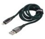 Kabel USB 2.0 USB A vidlice,USB C vidlice 1m černá 480Mbps