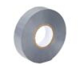 Páska: elektroizolační W: 19mm L: 20m Thk: 0,15mm šedá fólie PVC