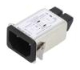 Konektor: napájecí AC zásuvka vidlice 10A 250VAC IEC 60320