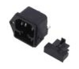 Konektor: napájecí AC zásuvka vidlice 10A 250VAC IEC 60320