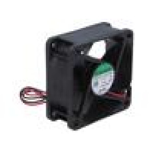 Ventilátor: DC axiální 12VDC 60x60x25mm 39,93m3/h 35,1dBA