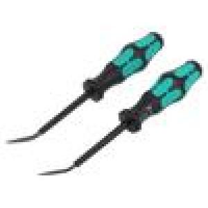 Kit: screwdrivers slot for spring clip 1.5mm2,2.5÷4mm2 2pcs.