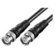 Kabel 75Ω 10m BNC vidlice,z obou stran PVC černá