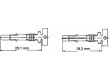 Kontakt vidlice 0,2-2,1mm2 20-14AWG Universal MATE-N-LOK