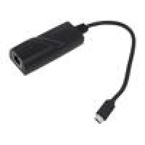 Adaptér USB na Fast Ethernet Ethernet,USB 3.2 černá