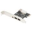 Počítačová karta: PCIe 6pin Firewire x2,9pin Firewire 400Mbps