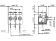 Svorkovnice do plošného spoje úhlové 90° 5mm póly:2 22÷16AWG