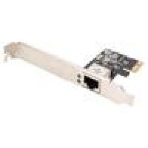 Počítačová karta: PCIe RJ45 10/100/1000Mbps,MDI,MDI-X 1Gbps