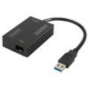 Adaptér USB na Fast Ethernet USB 3.0 10/100/1000Mbps černá