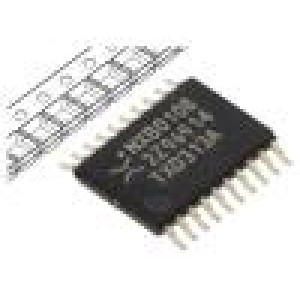 NXB0108PW-Q100J IC: číslicový 8bit,obousměrný,transceiver,translátor TSSOP20