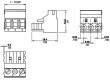 Rozpojovací svorkovnice R.kontaktů:5,08mm póly:4 přímý 300V
