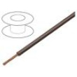Vodič FLRYW-A 1x1,5mm2 lanko Cu PVC hnědá 60V Třída: 5 2,4mm