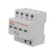 Omezovač přepětí typ 1+2 Póly: 4 In 8/20us: 20kA 320VAC IP20