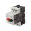 Motorový jistič na přípojnici DIN 4÷6,3A IP40 -5÷40°C Póly: 3