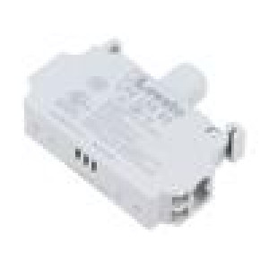 Podsvětlovací prvek 22mm Platinum -25÷70°C Podsv: LED čelní