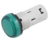 Kontrolka 24VAC 24VDC zelená