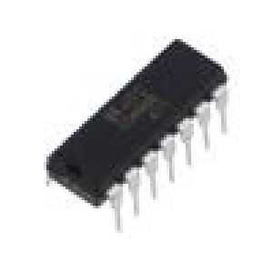 CD4066BN-TT IC: číslicový bilaterální,přepínač Ch: 4 THT DIP14 3÷18VDC