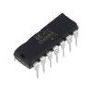 CD4069UBN-TT IC: číslicový invertor NOT Ch: 6 IN: 1 THT DIP14 3÷18VDC CD4000