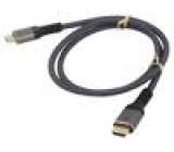 Kabel HDMI 2.1 HDMI vidlice,z obou stran PVC Dél: 3m Žíla: Cu