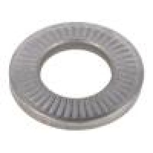 Podložka s vnitřním zoubkováním M8 D=16mm h=2,2mm BN 21206
