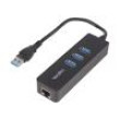 Adaptér USB na Fast Ethernet s hubem USB USB 3.0