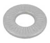 Podložka s vnitřním zoubkováním M5 D=12mm h=1,8mm BN 84530