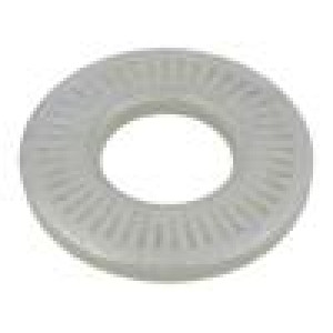 Podložka s vnitřním zoubkováním M6 D=14mm h=2,1mm BN 84530