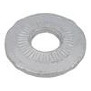 Podložka s vnitřním zoubkováním M6 D=18mm h=2,5mm BN 21204