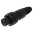 Konektor: XLR zástrčka zásuvka na kabel přímý PIN: 3 X-SPEC