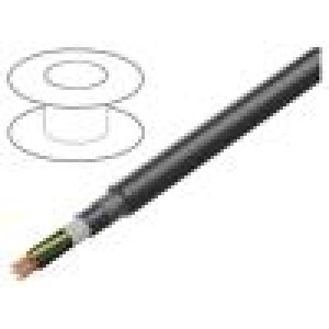 Vodič: ovládací ÖLFLEX® FD 891 CY 7G1,5mm2 černá lanko Cu