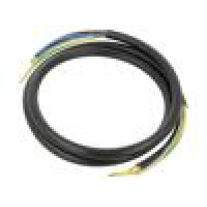 Vodič H05VV-F,OWY 5G2,5mm2 kulatý lanko Cu PVC černá Třída: 5