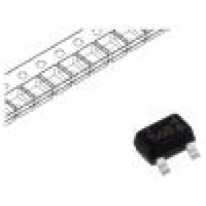 BC856BW-R1 Tranzistor: PNP bipolární 65V 100mA 250mW SOT323