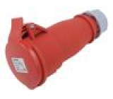 Konektor: napájecí AC zástrčka zásuvka 16A IEC 60309 IP44