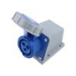 Konektor: napájecí AC zásuvka zásuvka 16A IEC 60309 IP67 230V