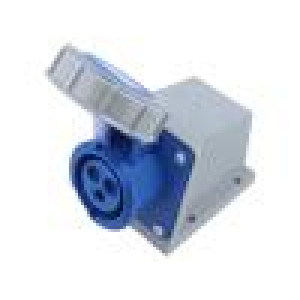 Konektor: napájecí AC zásuvka zásuvka 16A IEC 60309 IP67 230V