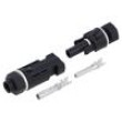 Konektor: solární vidlice + zásuvka 2,5÷6mm2 zásuvka,zástrčka