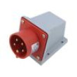 Konektor: napájecí AC zásuvka vidlice 16A IEC 60309 IP44 400V