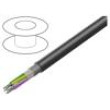 Vodič LiYCY UL 4x22AWG tienený,opletení z měděných drátů PVC