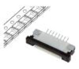 Konektor: FFC/FPC vodorovné PIN: 8 ZIF SMT 50V 0,4A pocínovaný