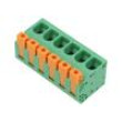 Svorkovnice do plošného spoje 10mm póly: 6 úhlové 90° svorka