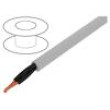 Vodič OZ-602 2x1mm2 nestíněný 600V Cu lanko šedá