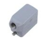 Kryt: pro konektory HDC C-TYPE velikost 57.27 IP65,IP66,IP69